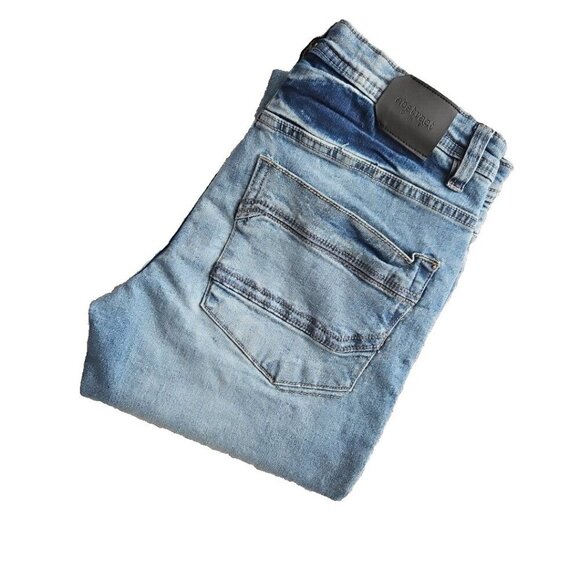 Abstract One Men’s Jeans Size 30x30 Blue Medium Wash Straight Stretch RN# 154176 - Picture 9 of 16